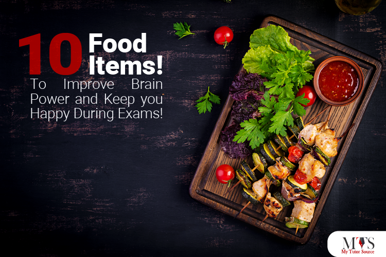 10 Food Items to Improve Brain Power and Keep you Happy During Exams!