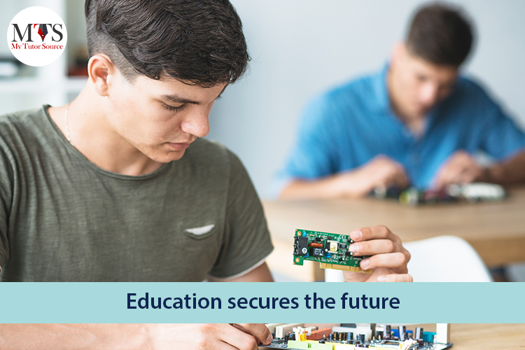 Education secures the future
