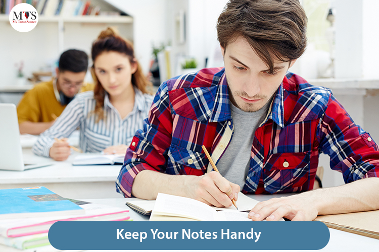 Keep Your Notes Handy