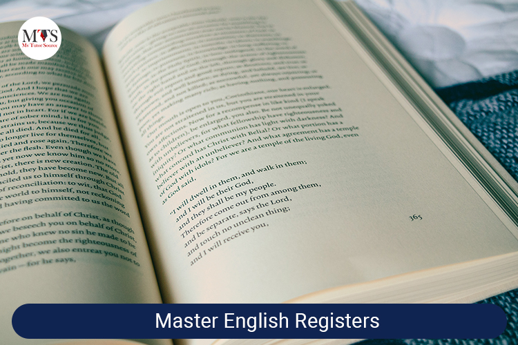 Master English Registers