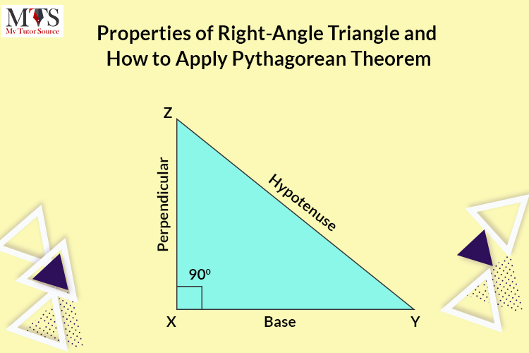 Properties of Right-Angle Triangle and How to Apply Pythagorean Theorem